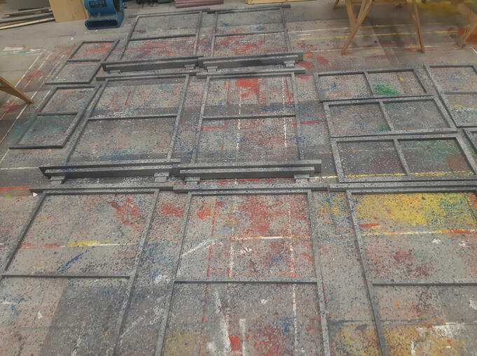 window frames process