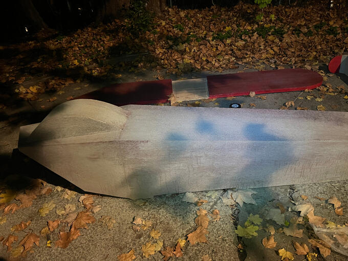 toy plane process