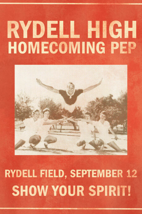 as the assistant on this show, I was responsible for creating all of the poster and banner prints as dressing items. this is only one of many.